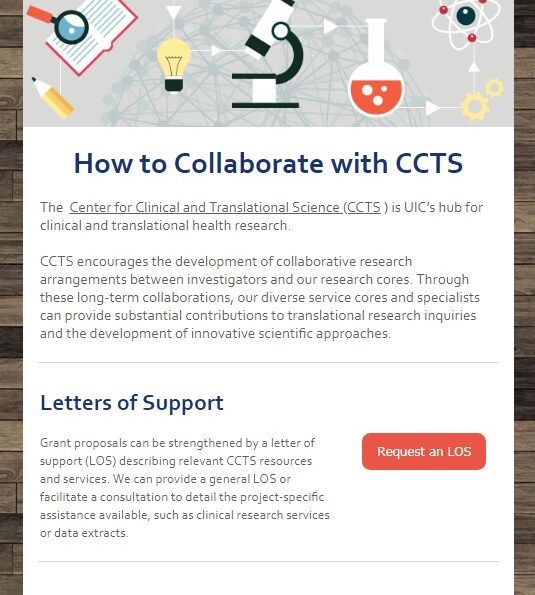 Thumbnail image of CCTS collaboration email