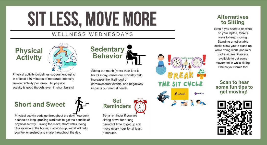 Sit Less, Move More