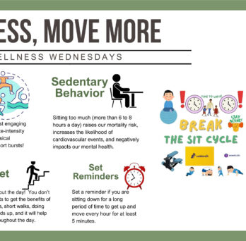 Sit Less, Move More
                  