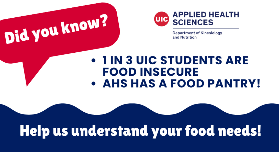 Image displaying an ad for the Food survey