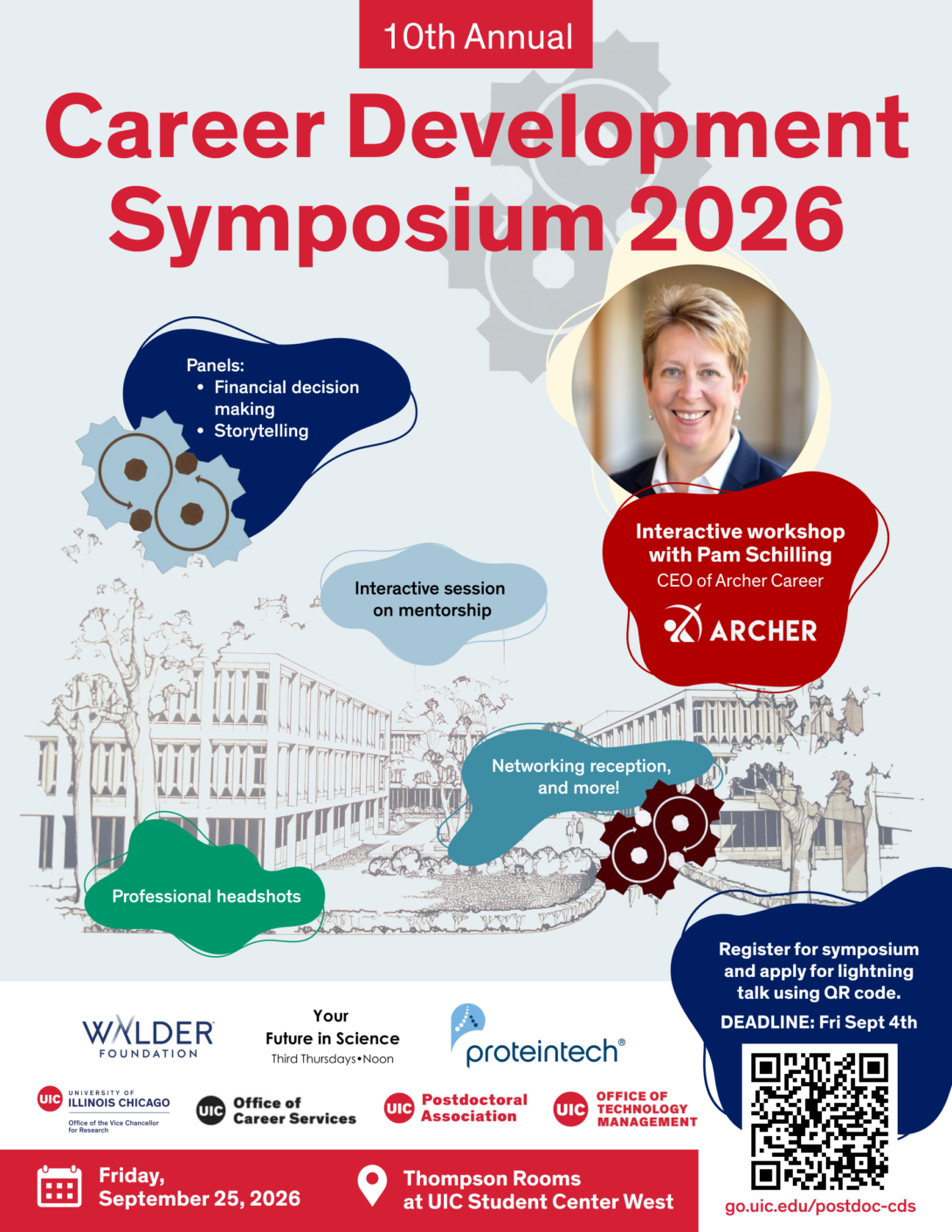 Flyer for Career Development Symposium 2026