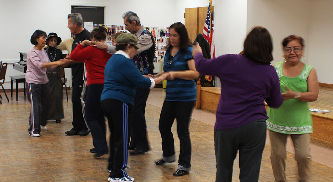 David Marquez' dance class for older Latinos