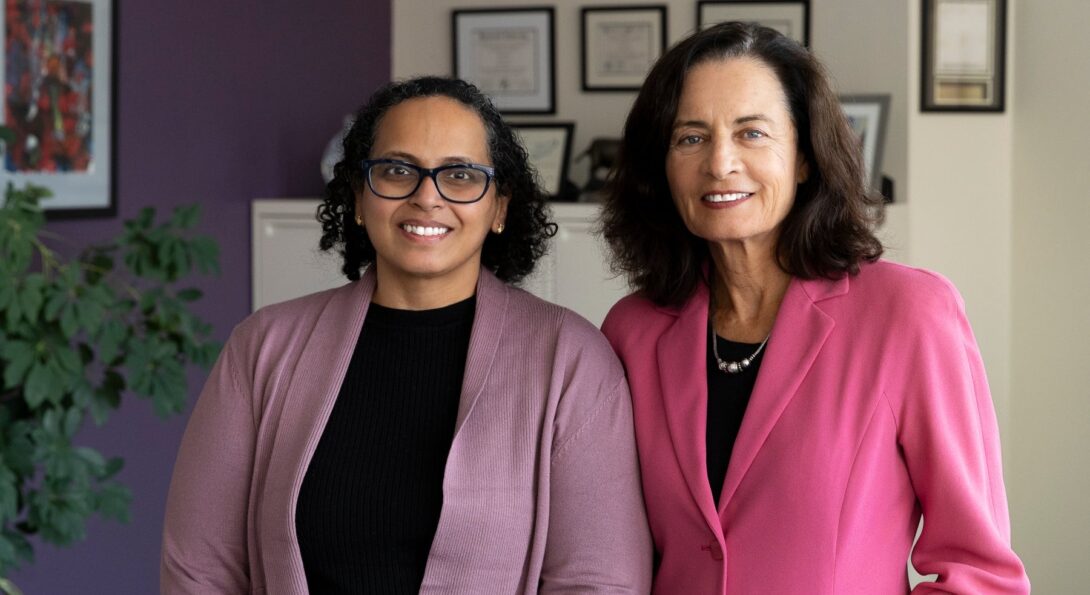 Sumithra Murthy (left) and Tamar Heller (right)