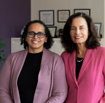 Sumithra Murthy (left) and Tamar Heller (right)
                  