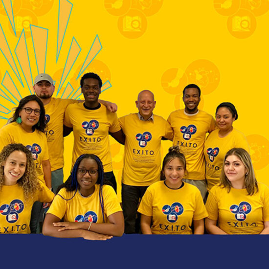 Back row (left to right): Ramona Alcala, Alexander Garcia, Darren Annor, Carlos Crespo, Dante McCoy and Joanna Del Pilar. Front row (left to right): Viviana Kabbabe-Thompson, Ciara Balkcon, Julia Soto, Adamaris Diaz and Saakshi Zala. Not pictured: Steffany Medrano. Photo: Viviana Kabbabe- Thompson