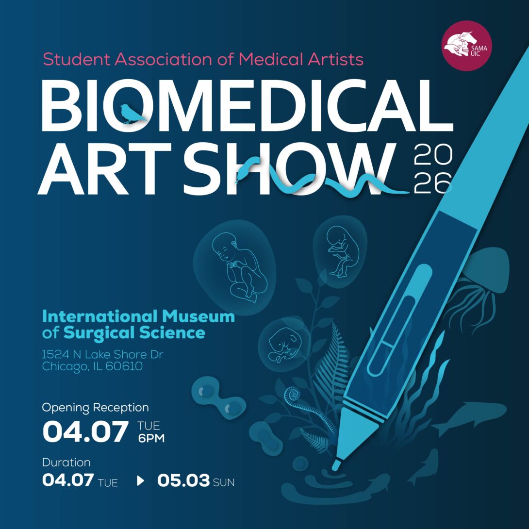 Event flyer with date and time of event