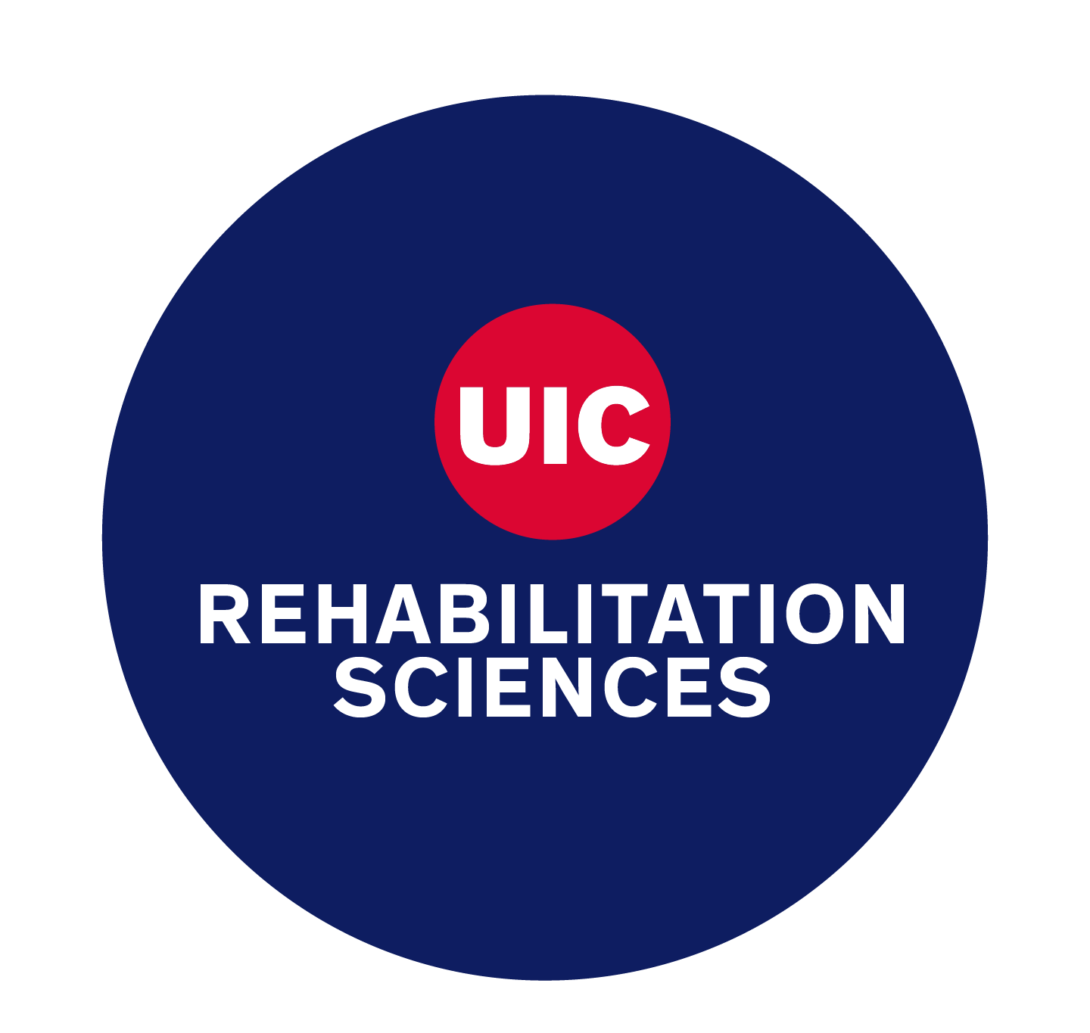 UIC rehabilitation sciences circle mark
