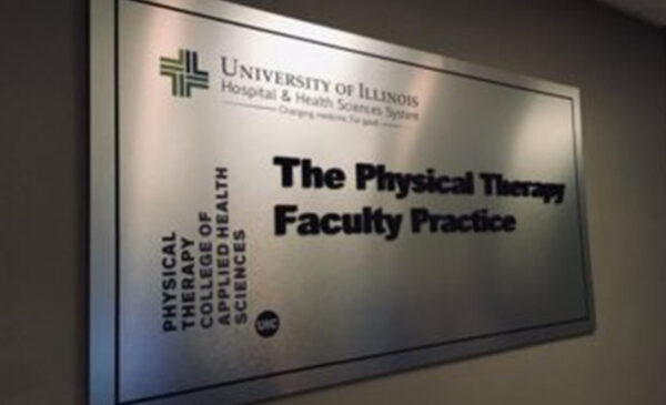 UIC PT faculty practice sign